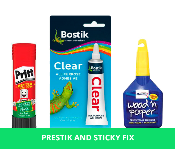 Prestik and Sticky Fix