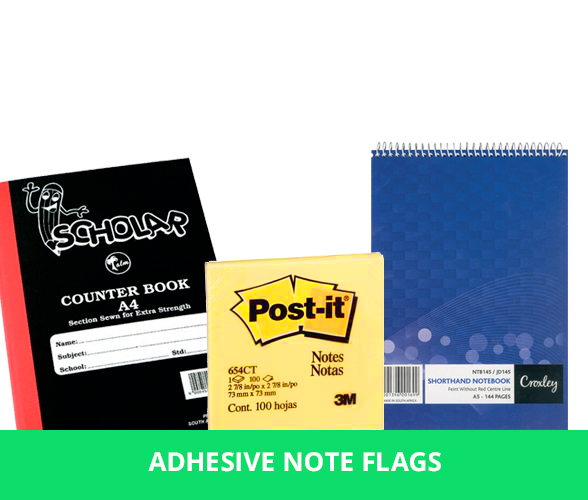 Adhesive Note Flags