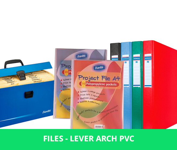 Files - Lever Arch PVC