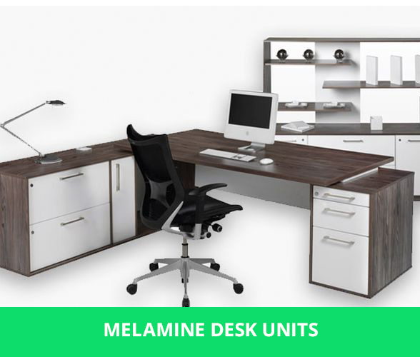 Melamine Desk Units