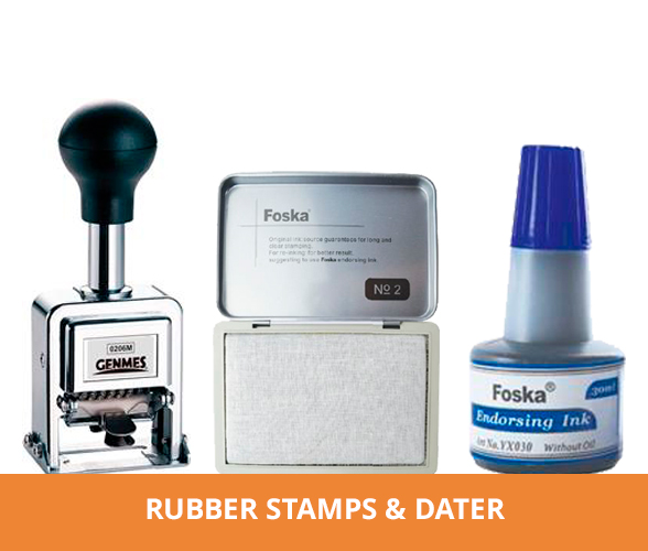 Rubber Stamps & Dater