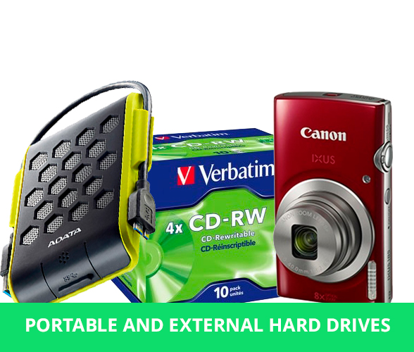 Portable and External Hard Drives