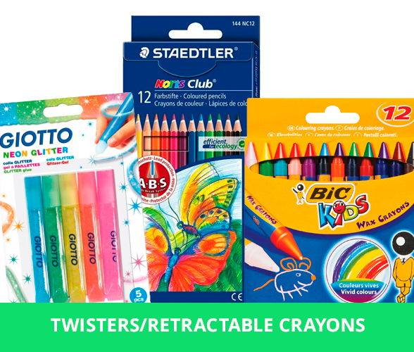 Twisters & Retractable Crayons