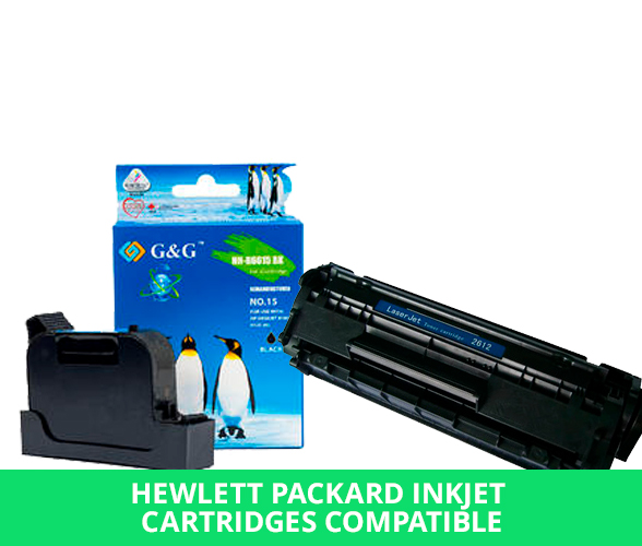 Hewlett Packard Inkjet Cartridges Compatible