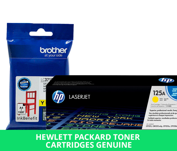 Hewlett Packard Toner Cartridges Genuine